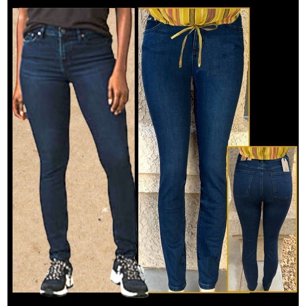 PrAna Mid-rise Sienna Organic Cotton Blend Stretch Jean Size 4RG 27"Wx31"Inseam